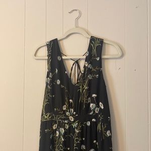 Anthropologie Floral Jumpsuit